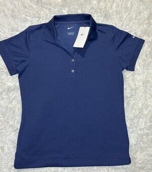 Nike Golf Shirt Polo Lightweight Breathable Womens S Small